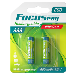 FOCUSray 600 mAH AAA 1/12/144 аккумулятор, шт (2 шт)