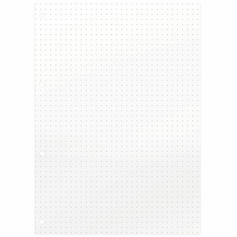 Сменный блок для тетради на кольцах А5, 60 л., BRAUBERG, EXTRA ПЛОТНЫЙ 100 г/м2, в точку, белый, 405018