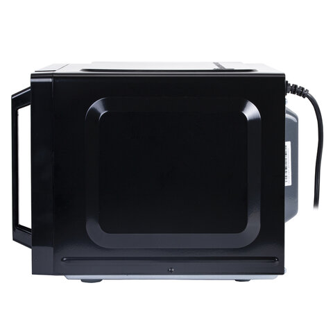 Микроволновая печь BRASSON MW2390D-6BL, 23 л, 900 Вт, сенсорное управление, дисплей, таймер, 6 АВТОПРОГРАММ, черная, 454980