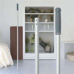 Рукоятка алюминиевая защелкивающаяся для держателей насадок на швабру, 140 см