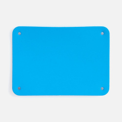 Лейбл Eta Soft Touch, XL, голубой, 5х7 см