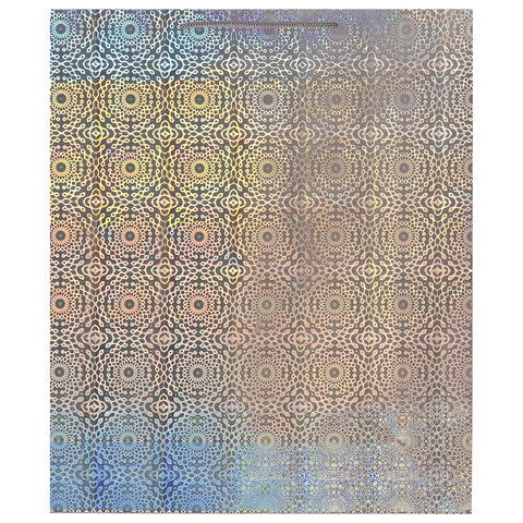 Пакет подарочный 41x19x49 см (XXL), НАБОР 3 шт., 3 дизайна, голография, ЗОЛОТАЯ СКАЗКА, 609738