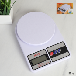 Весы кухонные электронные 10 кг / DS-11 /уп 40/ без батареек
