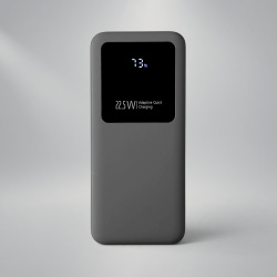 Внешний аккумулятор «Kris Soft Touch», 10 000 мАч, Цвет серый