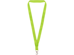 Ланъярд из RPET с карабином, Цвет зеленое яблоко