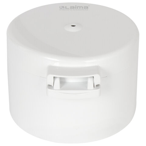 Диспенсер для туалетной бумаги LAIMA PROFESSIONAL ORIGINAL (Система T8), белый, ABS-пластик, 605769