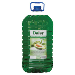 Средство для мытья посуды 5 л, DAISY "Авокадо", ПЭТ