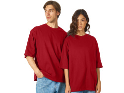 Футболка оверсайз «Berlin» унисекс, Размер XS-S, Цвет красный