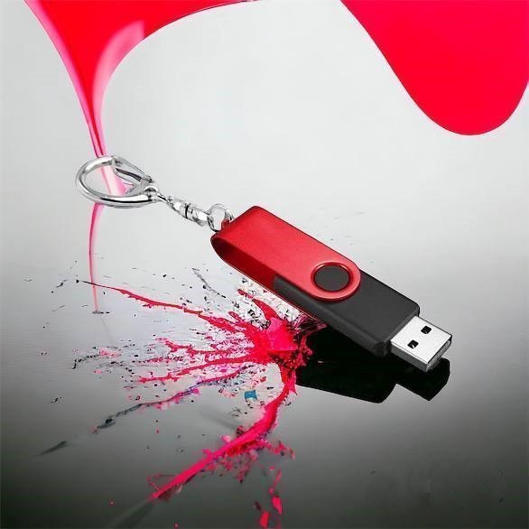 Флешка “Twist Color” 16 Гб с раскладным корпусом