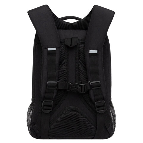 Рюкзак GRIZZLY школьный, анатомическая спинка, 2 отделения, для мальчиков, "MOVING FORWARD", 39х26х19 см, RB-456-5/2