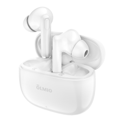 Наушники беспроводные "TWE-13", True Wireless, white, OLMIO