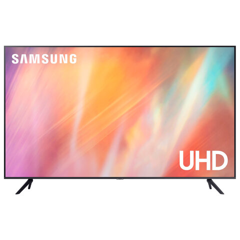 Телевизор SAMSUNG UE50AU7101, 50" (127 см), 3840x2160, 4K, 16:9, Tizen, Wi-Fi, Bluetooth, черный, 3219218