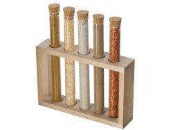 Набор специй и приправ «Delish», Цвет натуральный, прозрачный