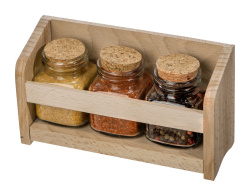 Набор специй и приправ «Delicio», Цвет натуральный, прозрачный