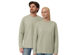 Лонгслив оверсайз «Berlin» унисекс, Размер XL-2XL, Цвет зеленый оливковый