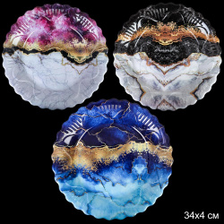 Поднос круглый 34 см / 335 /уп 100/