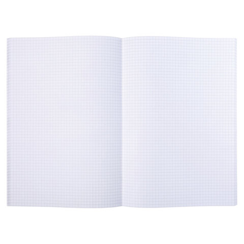 Тетрадь А4 96л. HATBER скоба, клетка, глянцевая ламинация, Я люблю Россию (микс в спайке), 088762, 96Т4лВ1