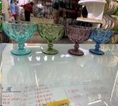 Креманка 420 мл / KF-037-3 /уп 48/ синяя ШТУЧНО