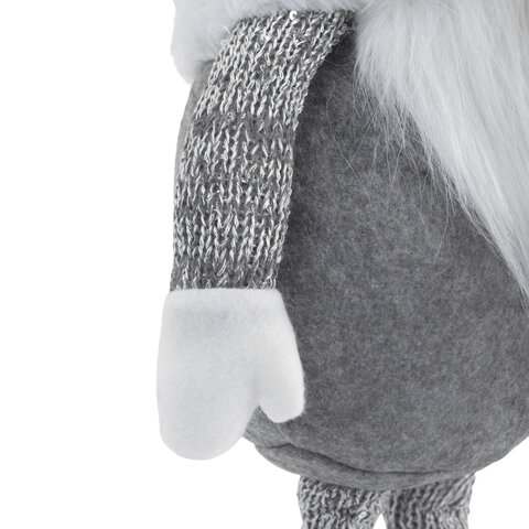 Украшение новогоднее интерьерное 70 см "Гном Милаш", телескопические ножки, полиэстер, ЗОЛОТАЯ СКАЗКА, 592521