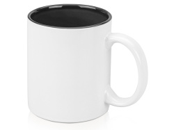 Кружка «Gain», Цвет белый/черный