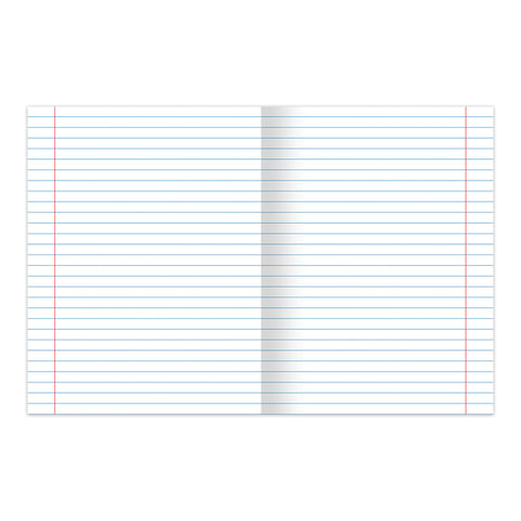 Тетрадь 24 л. BRAUBERG ЭКО "5-КА", линия, обложка плотная мелованная бумага, ЗЕЛЕНАЯ, 403004