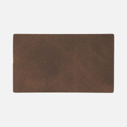 Лейбл Listra Nubuck Touch, M, темно-коричневый, 3,5х6 см