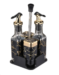 Набор для специй 4 предмета на подставке / T221-34 /уп 24/