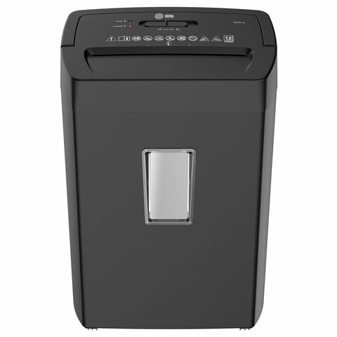 Уничтожитель (шредер) CACTUS CS-SH-12-21-5X20, 4 уровень секретности, фрагменты 5х20 мм, 12 листов, корзина 21 литр, 1928119