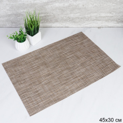 Салфетка для сервировки стола Однотонная 30х45 см ШТУЧНО / B113/уп 10/300/песочная