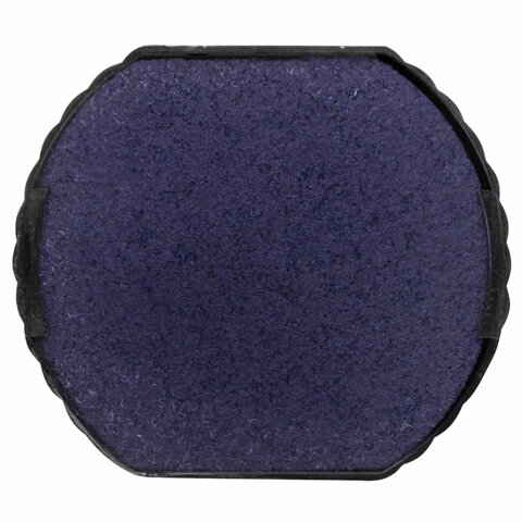 Подушка сменная STAFF, D=40 мм, для самонаборных печатей "Printer 8010", "8015", "8020", синяя, 237441