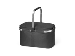 Корзина для пикника «BASKIT», Цвет черный