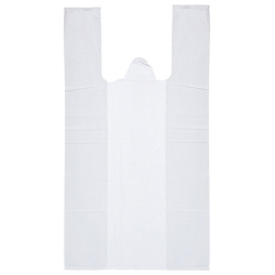 Пакеты "майка", КОМПЛЕКТ 100 шт., 30х16х55 см, ПНД, 15 мкм