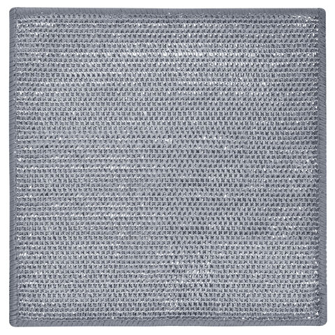 Тряпки-салфетки металлизированный эффект скрабер, 20х20 см, КОМПЛЕКТ 3 штуки, посуда, уборка, LAIMA, 700062