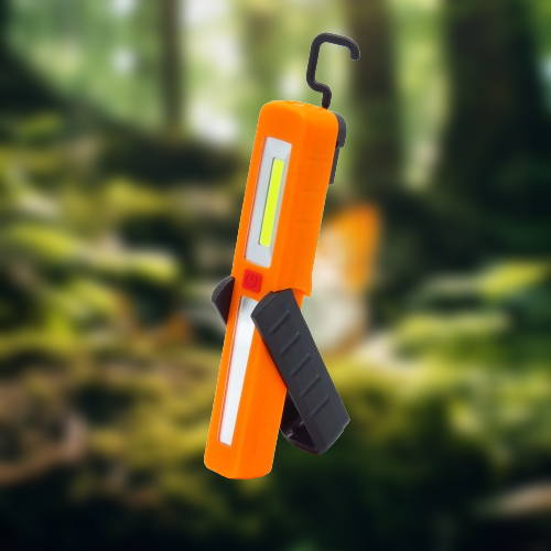 Магнитный фонарик Штутгарт / Фонарик переносной с петлёй для подвешивания