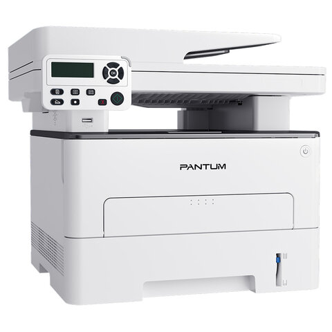 МФУ лазерное PANTUM M7100DW, "3 в 1", A4, 33 стр/мин, 60000 стр/мес, ДУПЛЕКС, АПД, сетевая карта, Wi-Fi