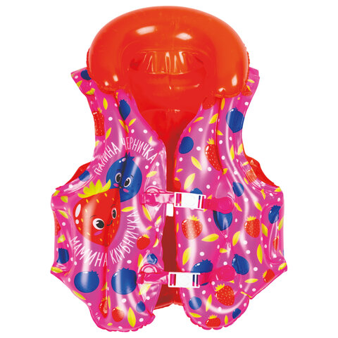 Надувной жилет для плавания, 56x46 см, от 5 лет, АССОРТИ, 4 вида, PLAYMARKET