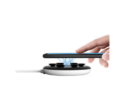 Беспроводное зарядное устройство «NEO Spider Quick», Цвет белый/черный