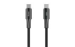 Кабель MASTER, Type-C - Type-C, 60W, USB2.0, 1.2м, черный, OLMIO