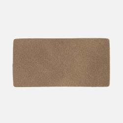 Лейбл Listra Nubuck Touch, XS, коричневый, 2х4 см
