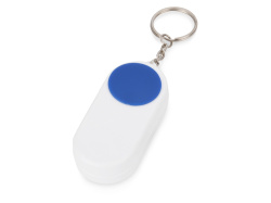 Брелок-футляр для  таблеток «Pill», Цвет белый/синий