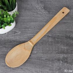 Лопатка кулинарная деревянная 30 см / BBD34 /уп 500/ Ложка