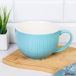 Бульонница/ BOL-904 /уп 16/ Голубая748904