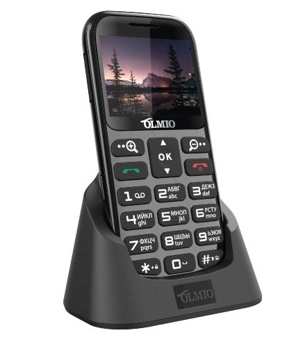 C37 Olmio (черный) Мобильный телефон