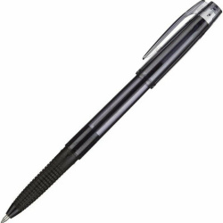 Ручка шариковая с грипом PILOT Super Grip G, ЧЕРНАЯ, узел 0,7 мм, линия 0,21 мм, BPS-GG-F B