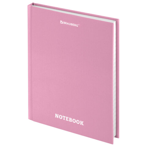 Блокнот МАЛЫЙ ФОРМАТ (110х147мм), А6, 80 л., твёрдый, клетка, BRAUBERG, МОРАНДИ, 118557