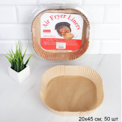 Формы для запекания бумажные маслостойкие Квадрат 20х4,5 см,набор 50 шт / FB-20-50-272 /уп 120/