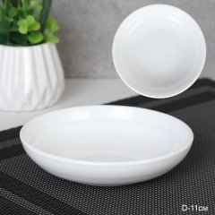 Розетка плоская DW45 (white) /уп 96/