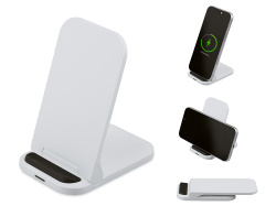 Беспроводное зарядное устройство «Foldy», 15 Вт, Цвет белый