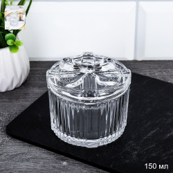 Солонка с крышкой 150 мл / G24006-2 /уп 48/