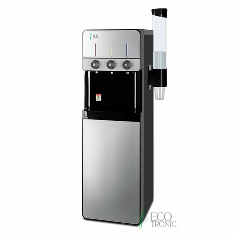 Пурифайер для воды ECOTRONIC V19-U4L, напольный, НАГРЕВ/ОХЛАЖДЕНИЕ КОМПЕРССОРНОЕ, 3 крана, 11304